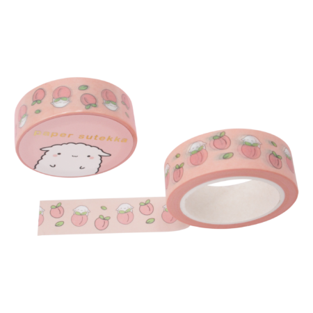 Washi Tape - Mochi Peach Fruit | Paper Sutekka