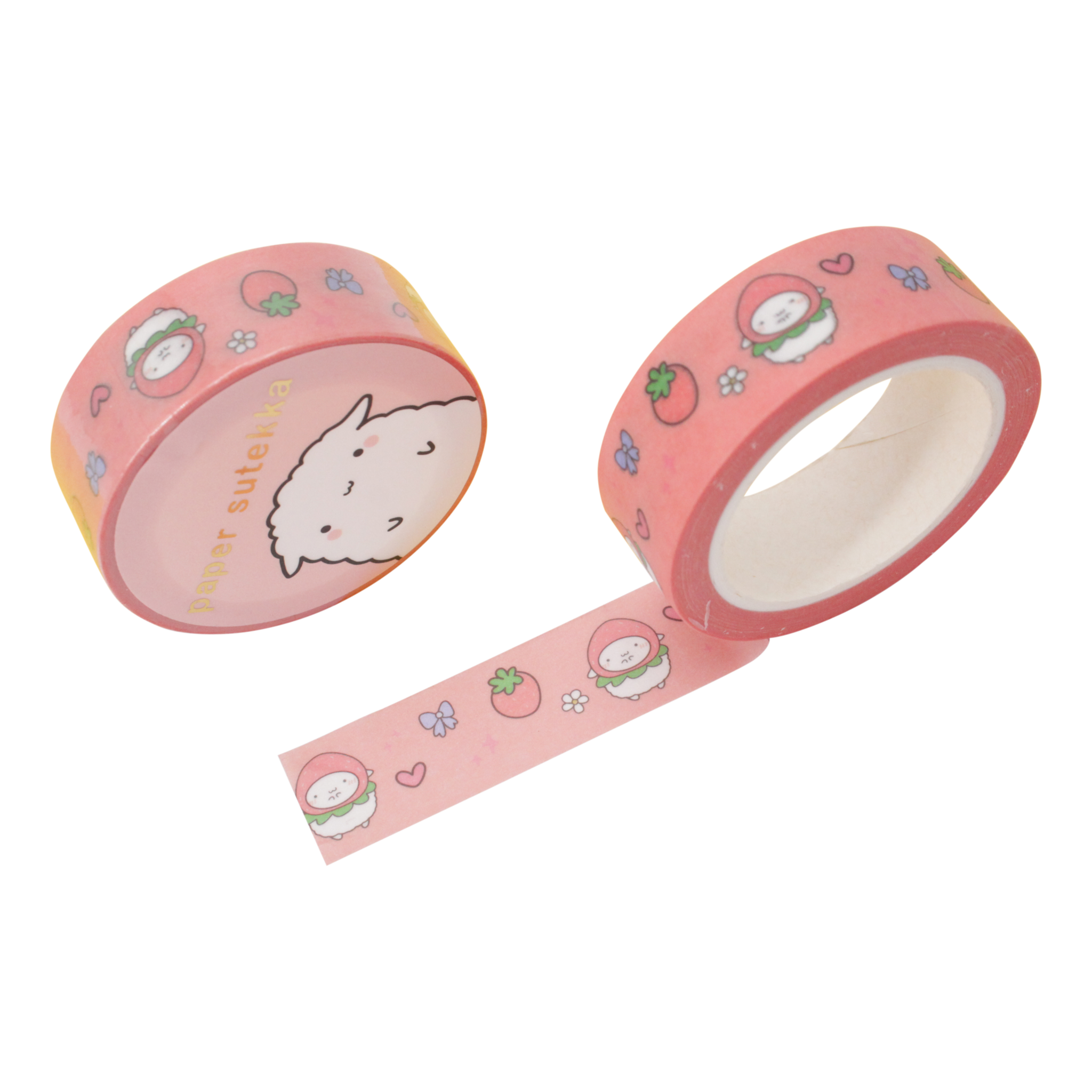 Washi Tape - Mochi Strawberry | Paper Sutekka