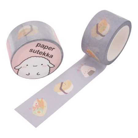 Washi Tape - Onigiri Tamago Bento Box 25 mm | Paper Sutekka