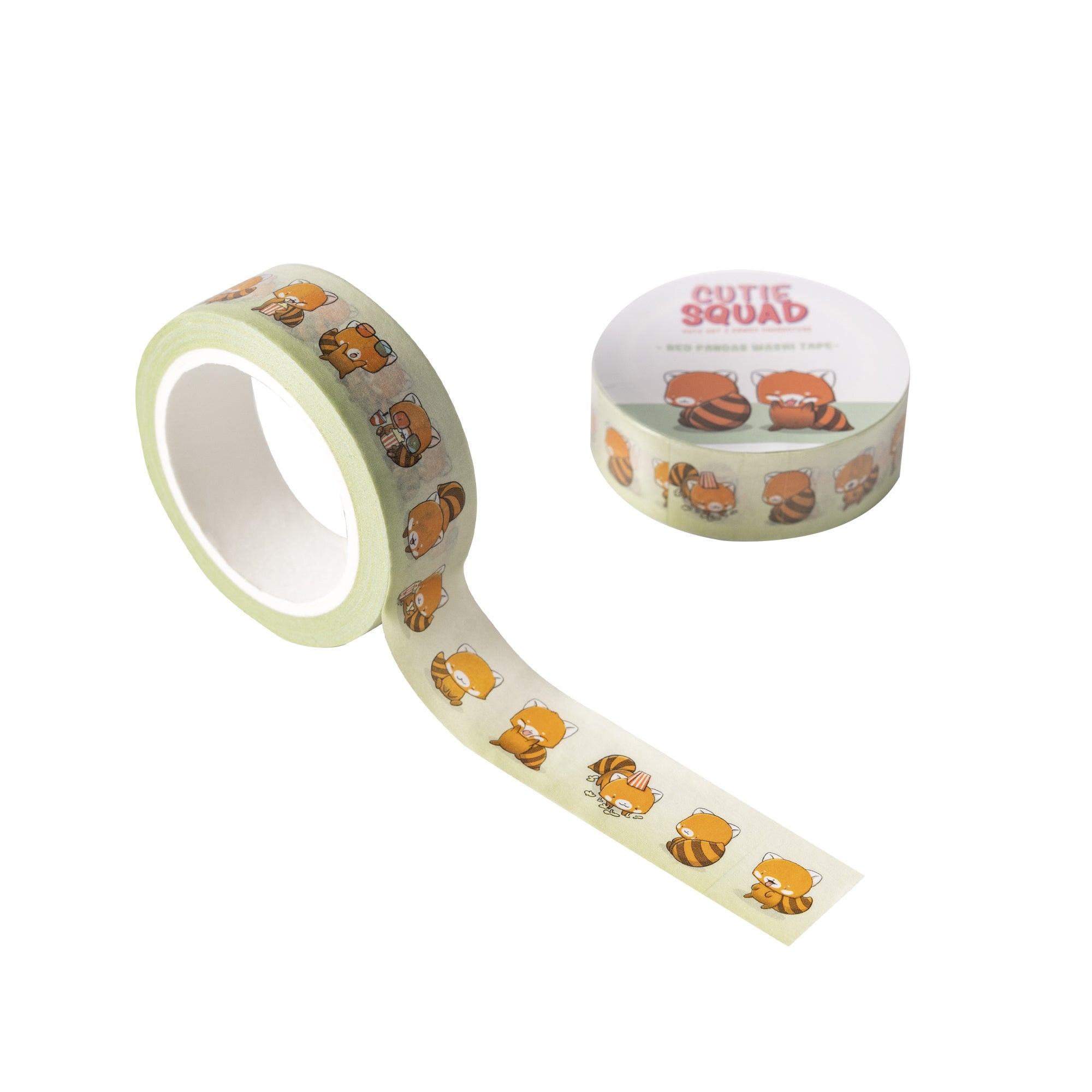 Washi Tape - Red Pandas | CutieSquad