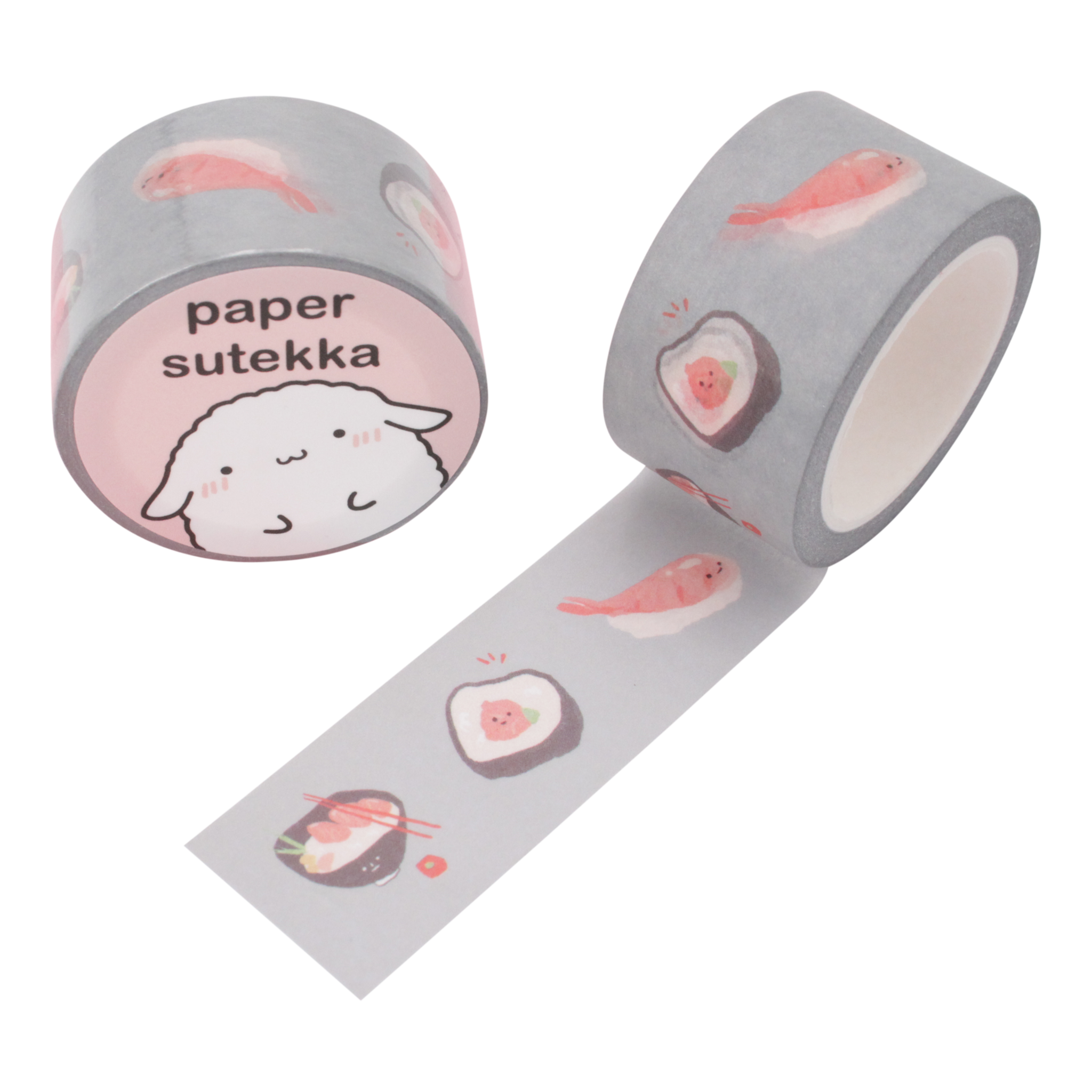 Washi Tape - Sushi Sashimi 25 mm | Paper Sutekka