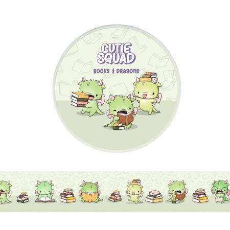 Washi tape - Book Dragons | CutieSquad