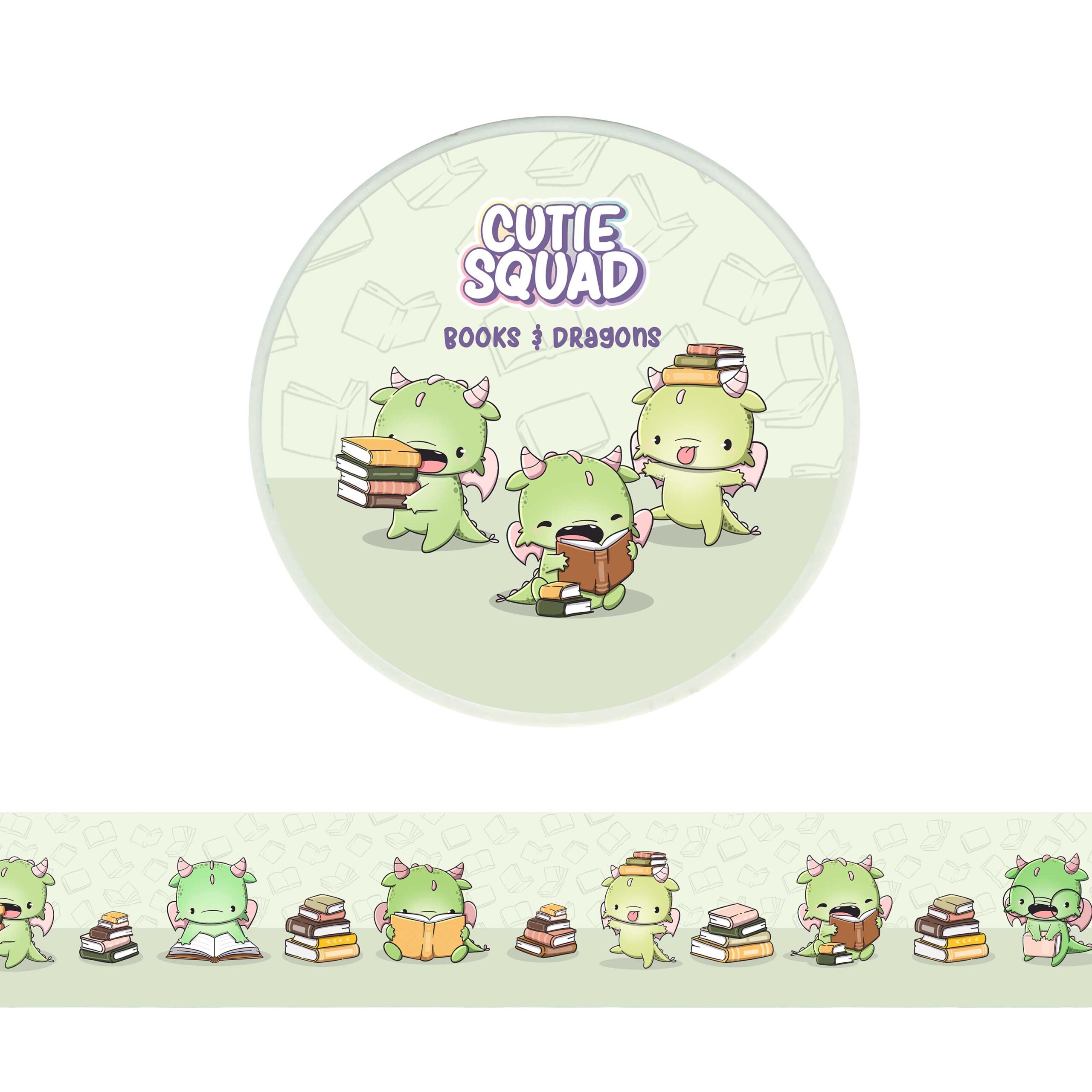 Washi tape - Book Dragons | CutieSquad