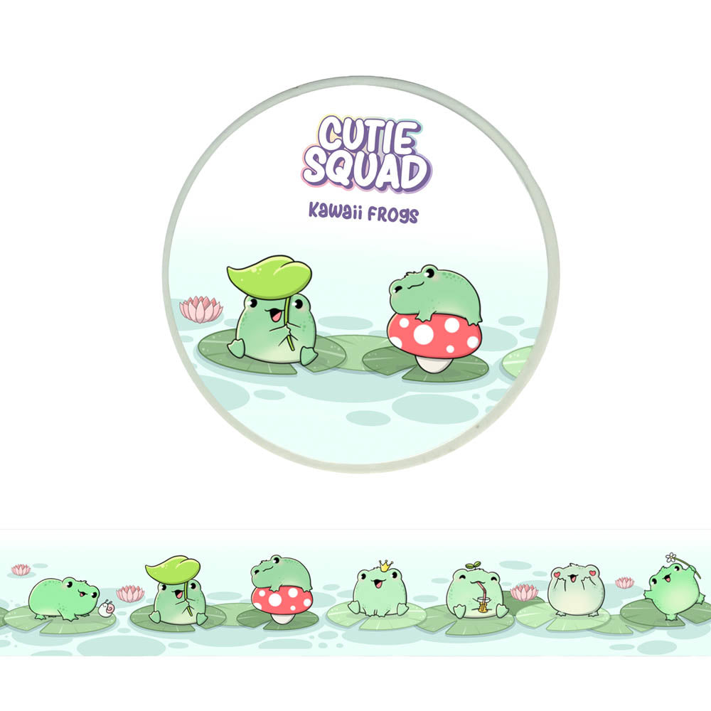 Washi tape - Frog Festival | CutieSquad