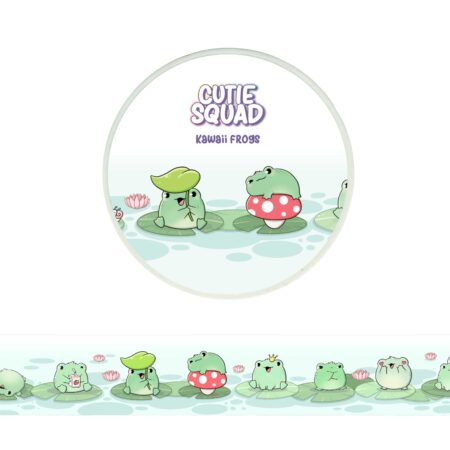 Washi tape Kawaii Frogs II - CutieSquad | CutieSquad