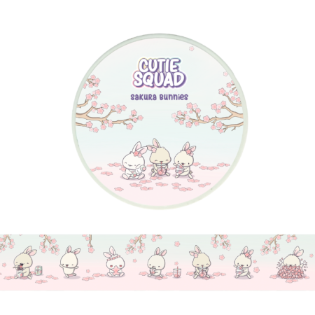 Washi tape - Sakura Bunnies | CutieSquad