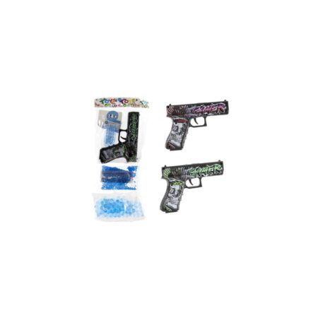 Waterbullet gun met waterbal 14cm | Merkloos