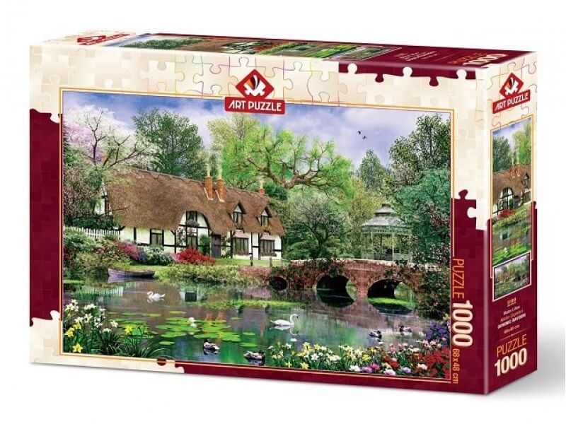 Waterlelies puzzel 1000 stukjes Art Puzzle | Art Puzzle
