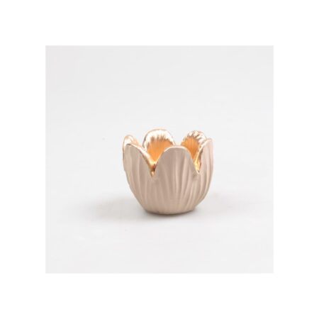Waxinelichthouder tulp camel 8