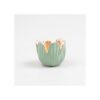 Waxinelichthouder tulp groen 8