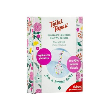 Wc Blokje Op Strip Floral Fest |