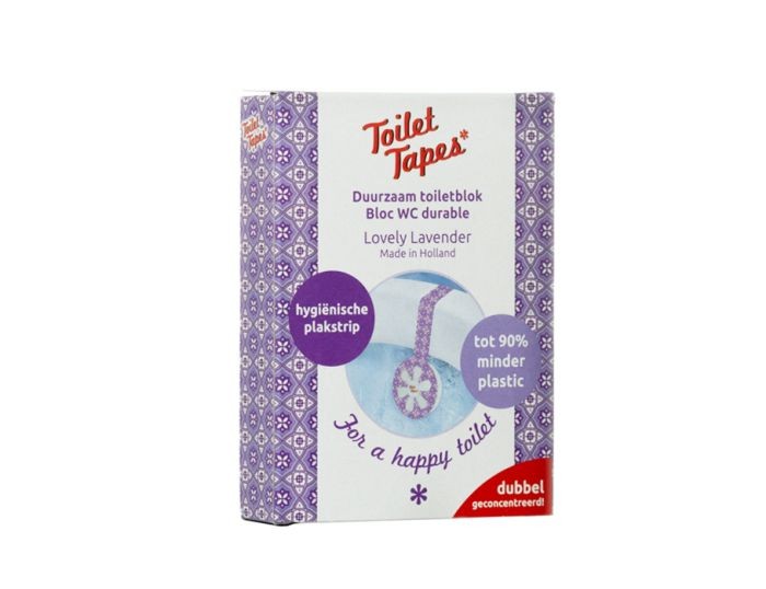 Wc Blokje Op Strip Lovely Lavender |