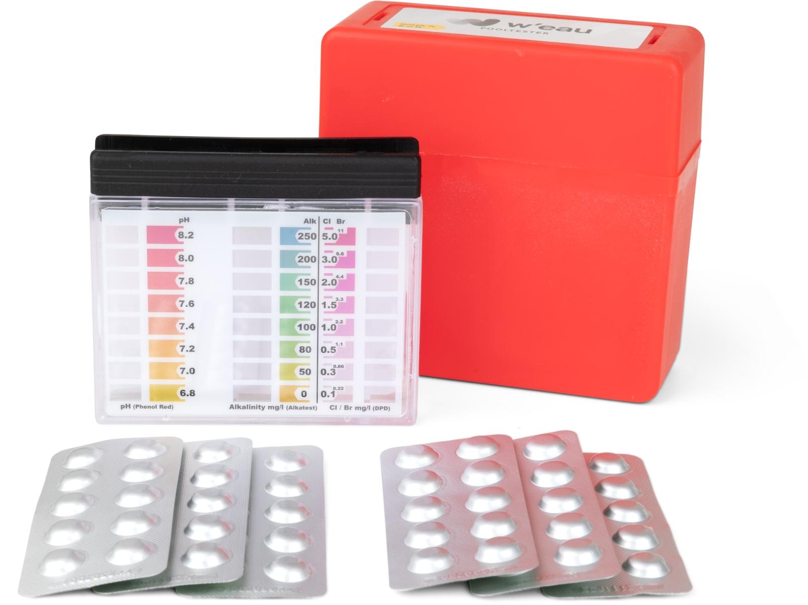 W'eau DPD testset inclusief tabletten | W'eau