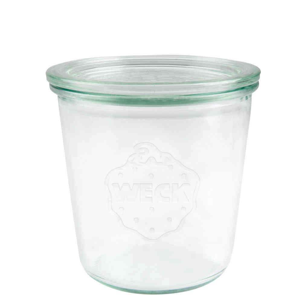 Weck Stort glas (580ml) 1/2L 6 stuks | Weck