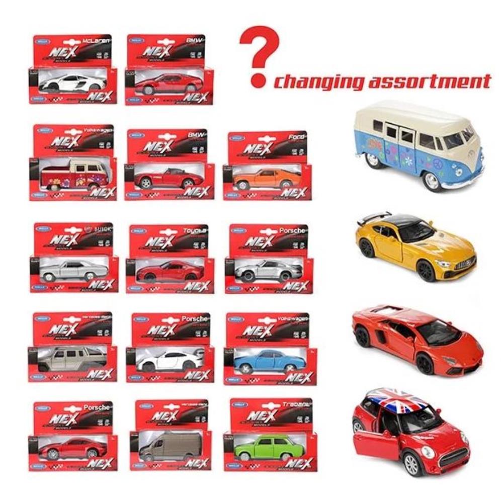 Welly Auto in vensterdoos assorti | Toi-Toys
