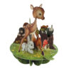 Wenskaart 3D Cute baby animals |