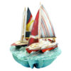 Wenskaart 3D Sailing |