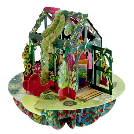 Wenskaart 3D Secret Garden |