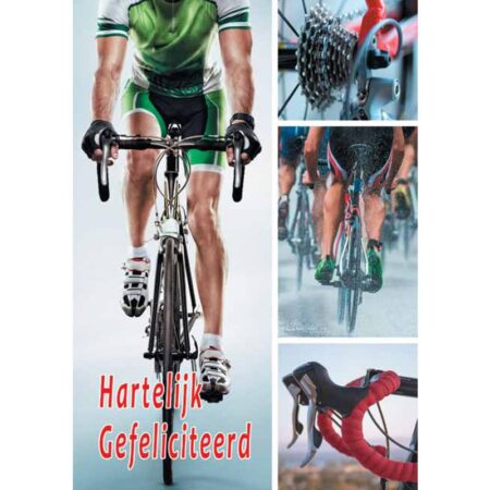 Wenskaarten Gefeliciteerd pak a 10 stuks | Merkloos