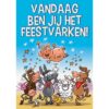 Wenskaarten Gefeliciteerd pak a 10 stuks | Merkloos