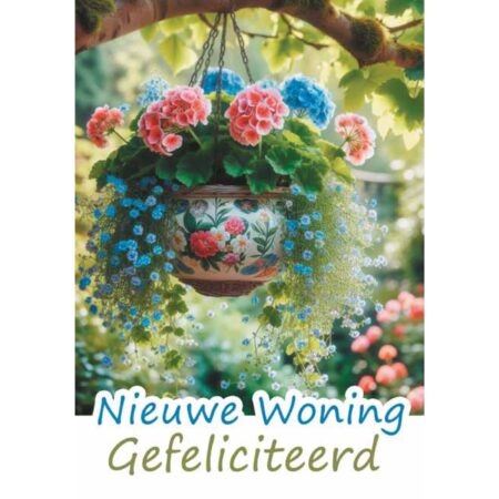 Wenskaarten Nieuwe Woning pak a 10 stuks | Merkloos