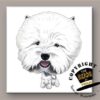 West Highland White Terrier tegeltje | The Heads
