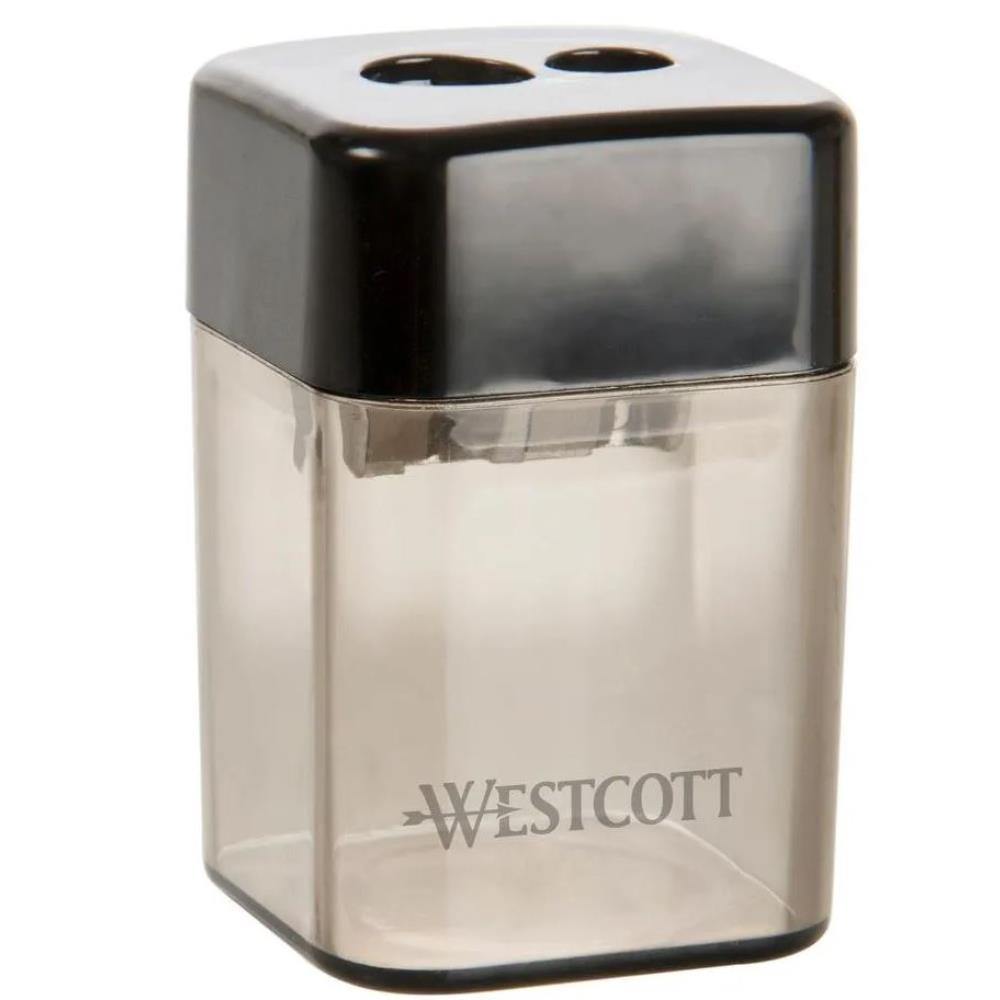 Westcott Puntenslijper dubbel zwart | Westcott