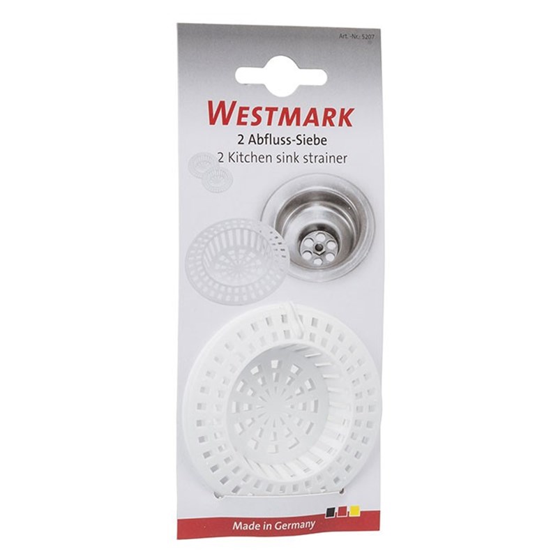 Westmark Gootsteenzeefje 2 stuks Ø70mm | Westmark