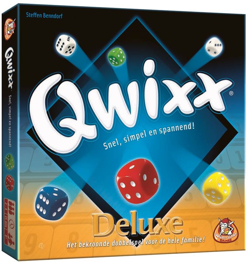 White Goblin Games Qwixx Deluxe | White Goblin Games