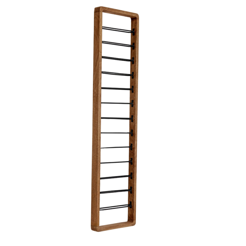 Wijnrek 13 flessen Sorrento hout bruin |