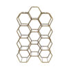 Wijnrek Salbris 12 flessen antiekbrons | Light & Living