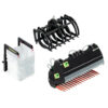 Wiking Accessoireset voorlader Set B zwart 1:32 | Wiking