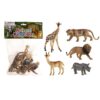 Wilde dieren 12-15cm zak a 5 stuks | Merkloos