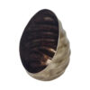 Windlicht Egg Iron Votive Brown M |