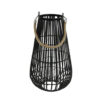 Windlicht Madia zwart M |