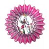 Windspinner vlinder Spin Art pink | Spin Art