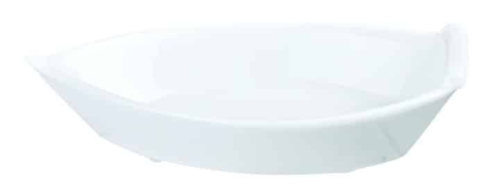 Wit Boot Schaaltje - White Series - 13 x 7.5 cm | The Oriental Selection
