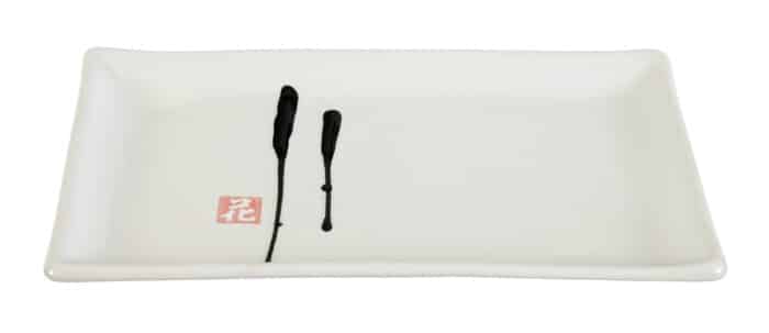 Wit Rechthoekig Bord - Large Plates - 22x12.6 cm | Tokyo Design Studio