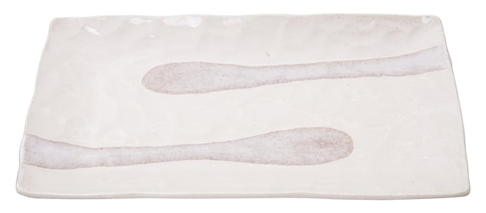 Wit Rechthoekig Bord - Minoyaki - 31 x 17 cm | Tokyo Design Studio
