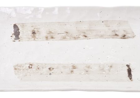 Wit Rechthoekig Bord - Minoyaki - 31 x 17 cm | Tokyo Design Studio