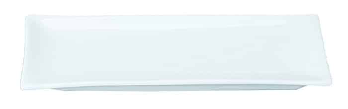 Wit Rechthoekig Bord - White Series - 26 x 11 cm | The Oriental Selection