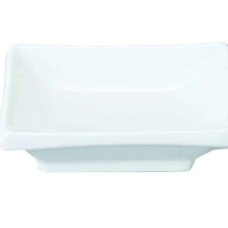 Wit Saus Schaaltje - Aardewerk uit China - 10x6cm | The Oriental Selection