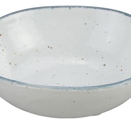 Wit/Blauwe Kom - Hamptons - 12.7 x 4.3cm | Geen Merk