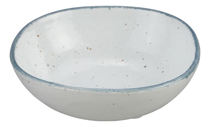 Wit/Blauwe Kom - Hamptons - 12.7 x 4.3cm | Geen Merk