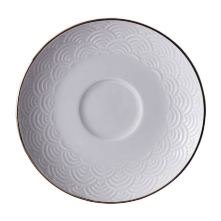 Wit/Gouden Onderzetter voor kopje - Nippon White - 100ml | Tokyo Design Studio