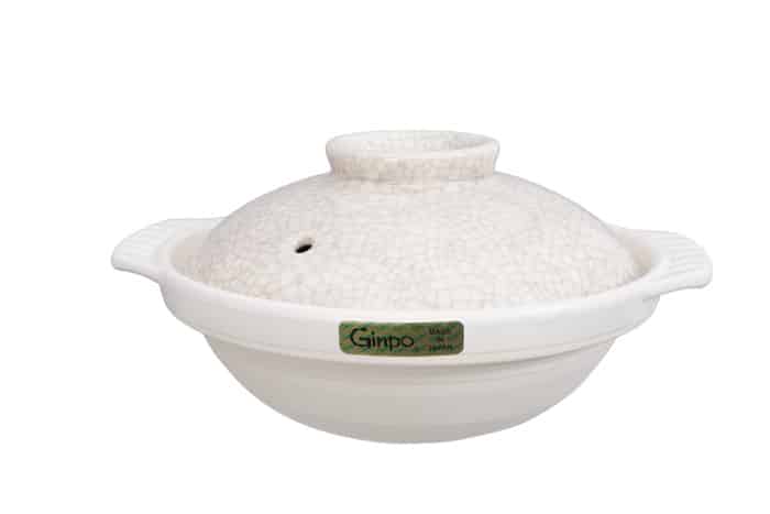 Witte Aardewerk Braadpan - 25cm | Tokyo Design Studio