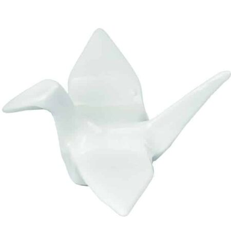 Witte Eetstokjes Legger Kraanvogel - Porselein - White Series | The Oriental Selection