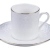 Witte Koffiekop met Gouden Rand - Nippon White - 100ml | Tokyo Design Studio