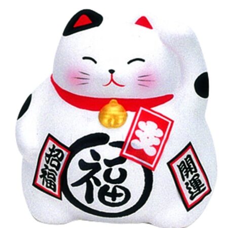 Witte Lucky Cats Figuur - The Oriental Shop - 9cm | Tokyo Design Studio