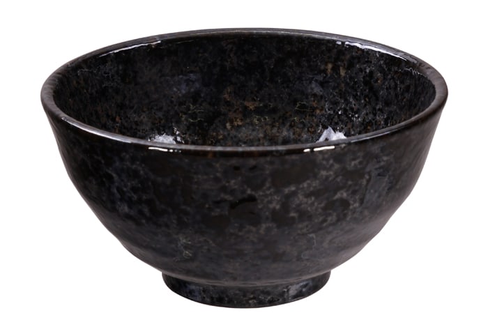 Witte Minoyaki Kom - Traditioneel Japans - 12 x 6